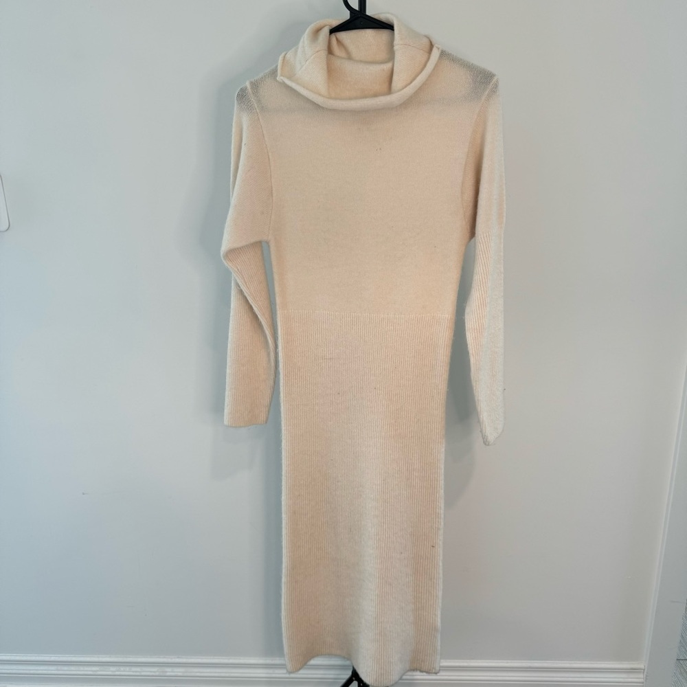 FN | Super Soft Sweater Dress | Ivory | Size S/M | NWOT​